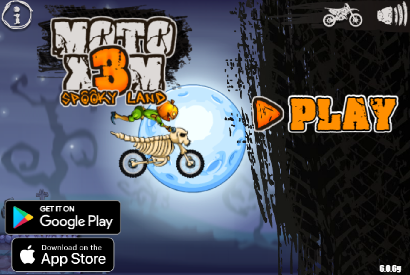 Moto X3M Spooky Land